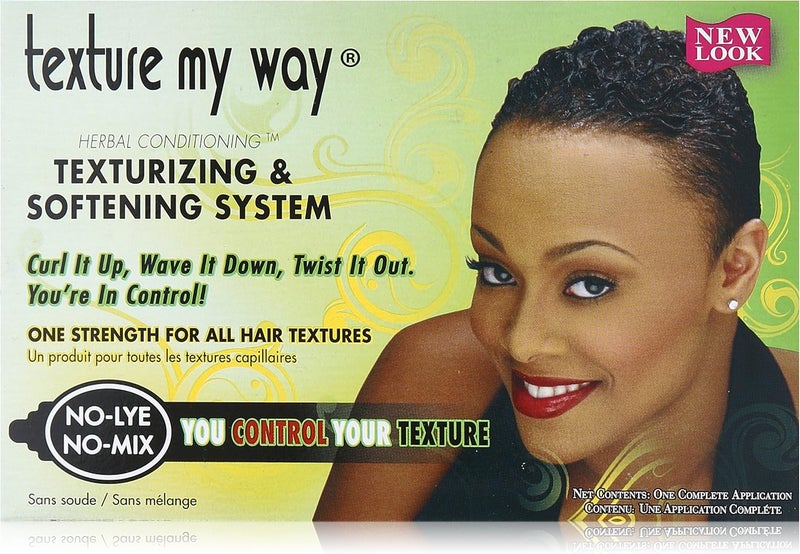 Texture My Way Herbal Conditioning Texturizing & Softening System Kit for All Hair Textures - Image 1